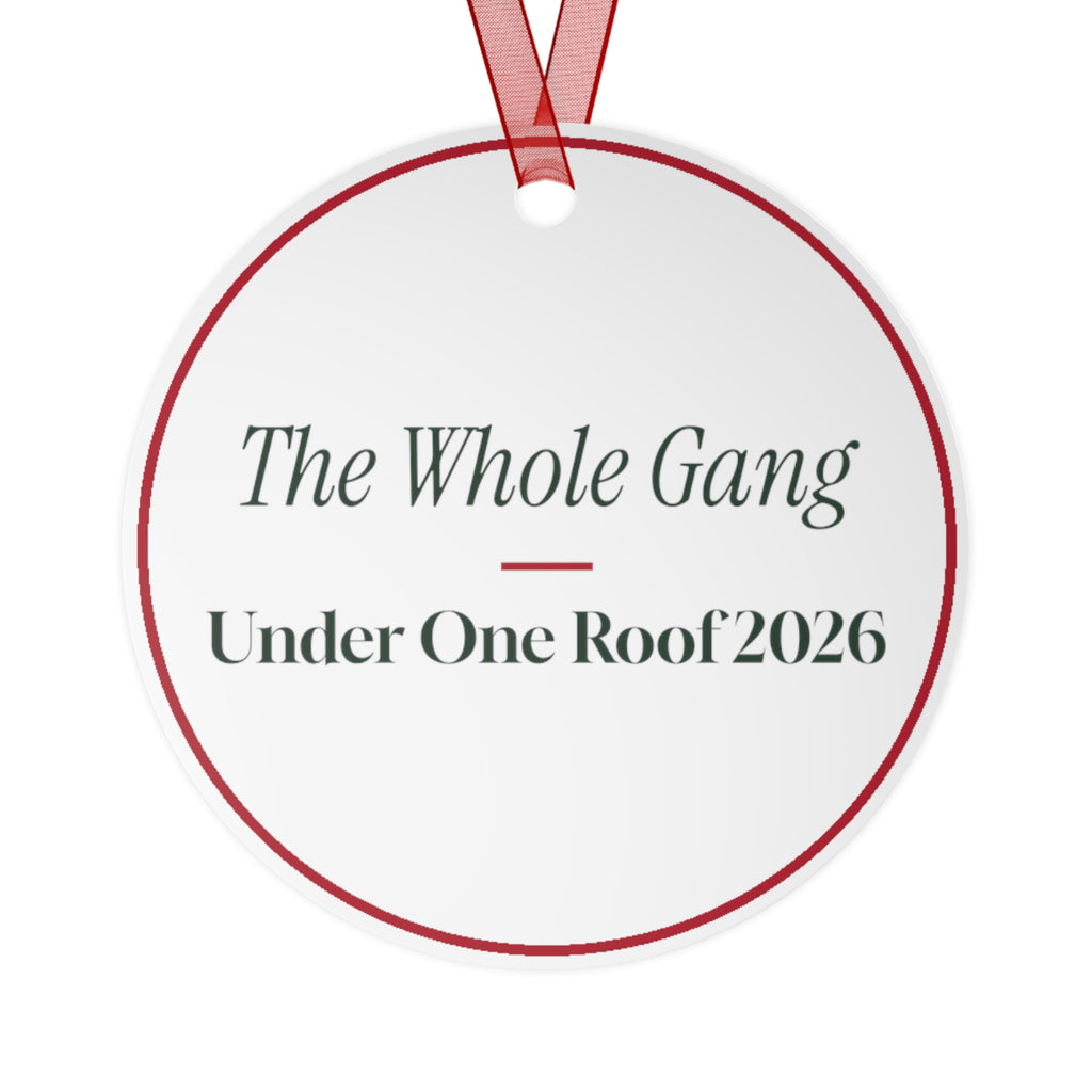 Christmas Ornament The Whole Gang Under One Roof 2026 Family