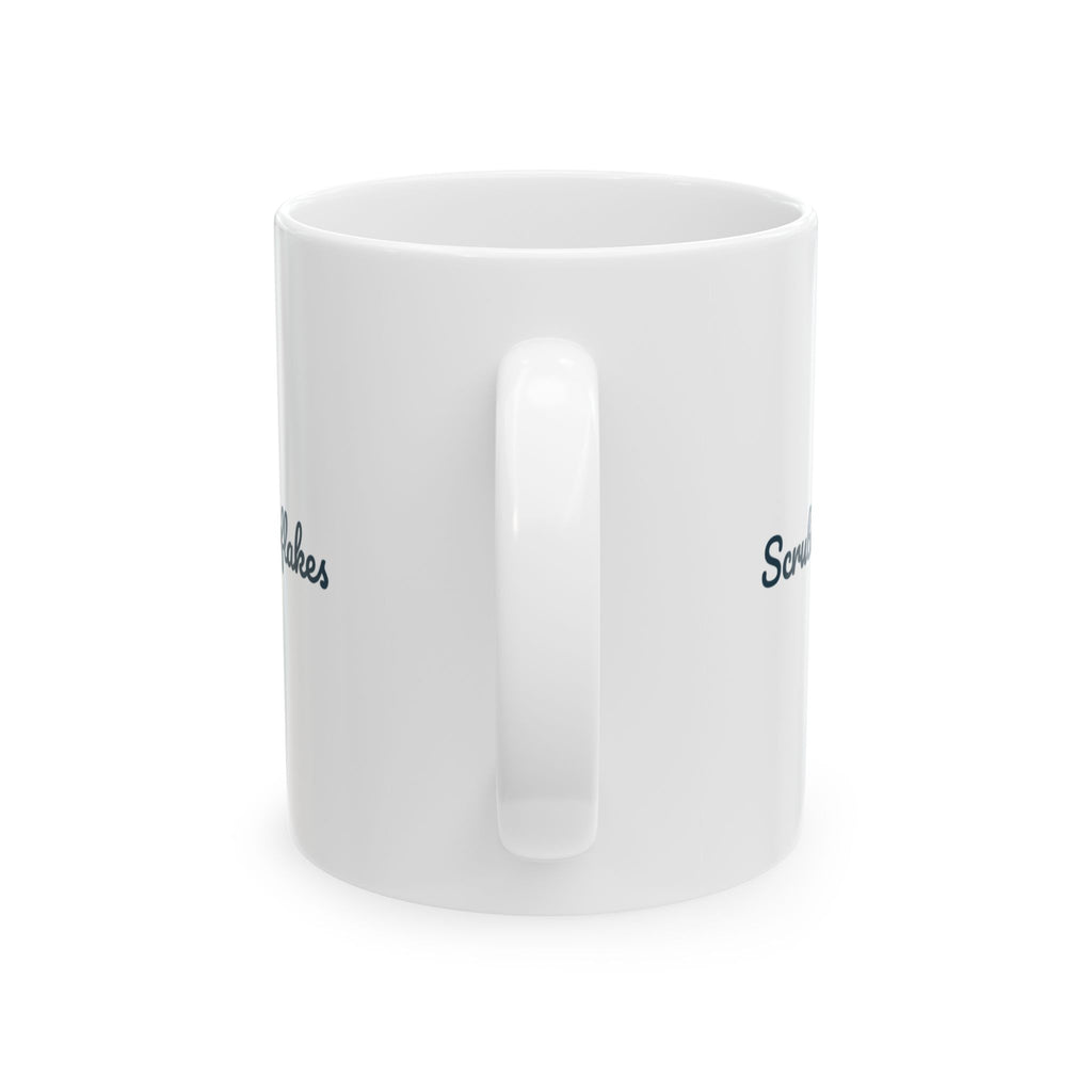 Christmas Nurse Coffee Mug Scrubs And Snowflakes For Nurses