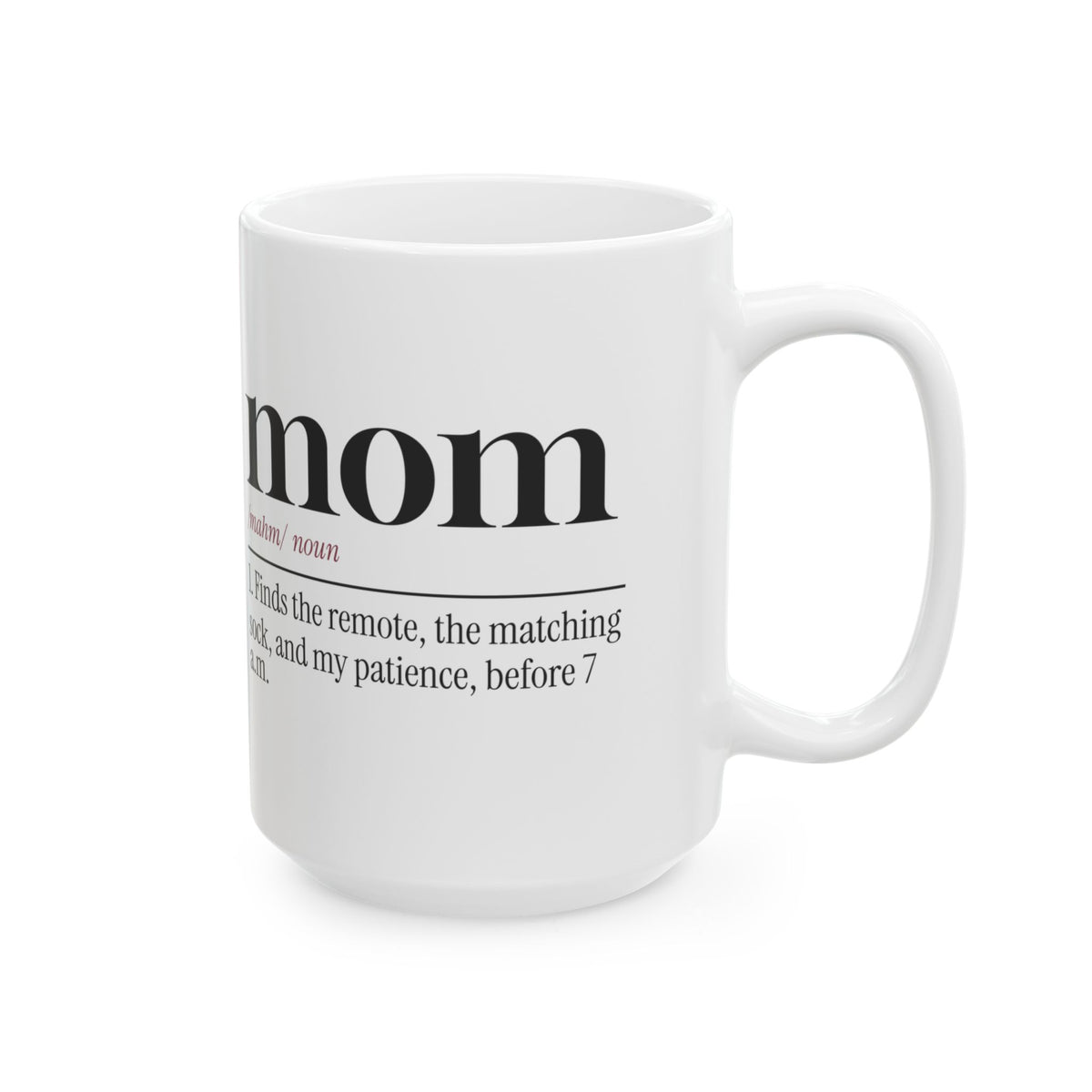 Funny Mom Dictionary Coffee Mug Finds Everything For Wife