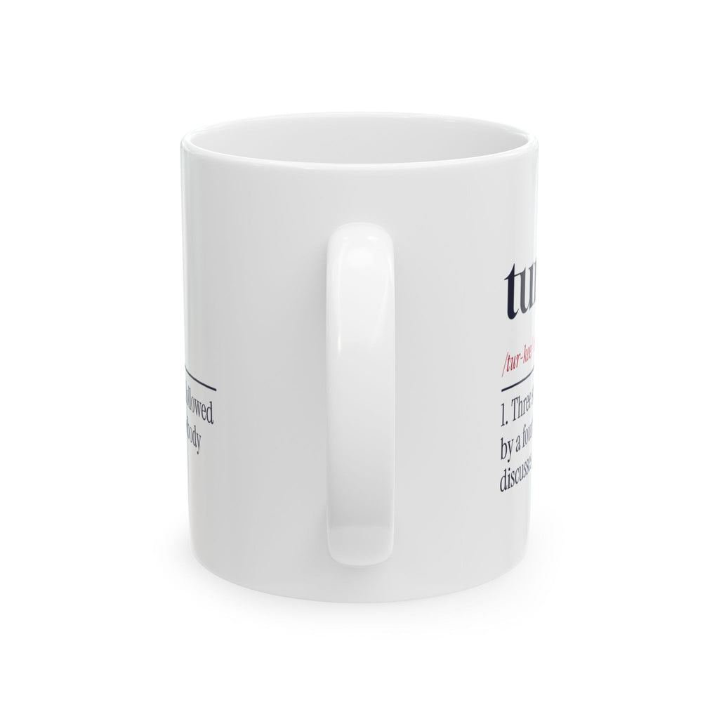 Funny Bowling Coffee Mug Turkey Definition For Bowlers
