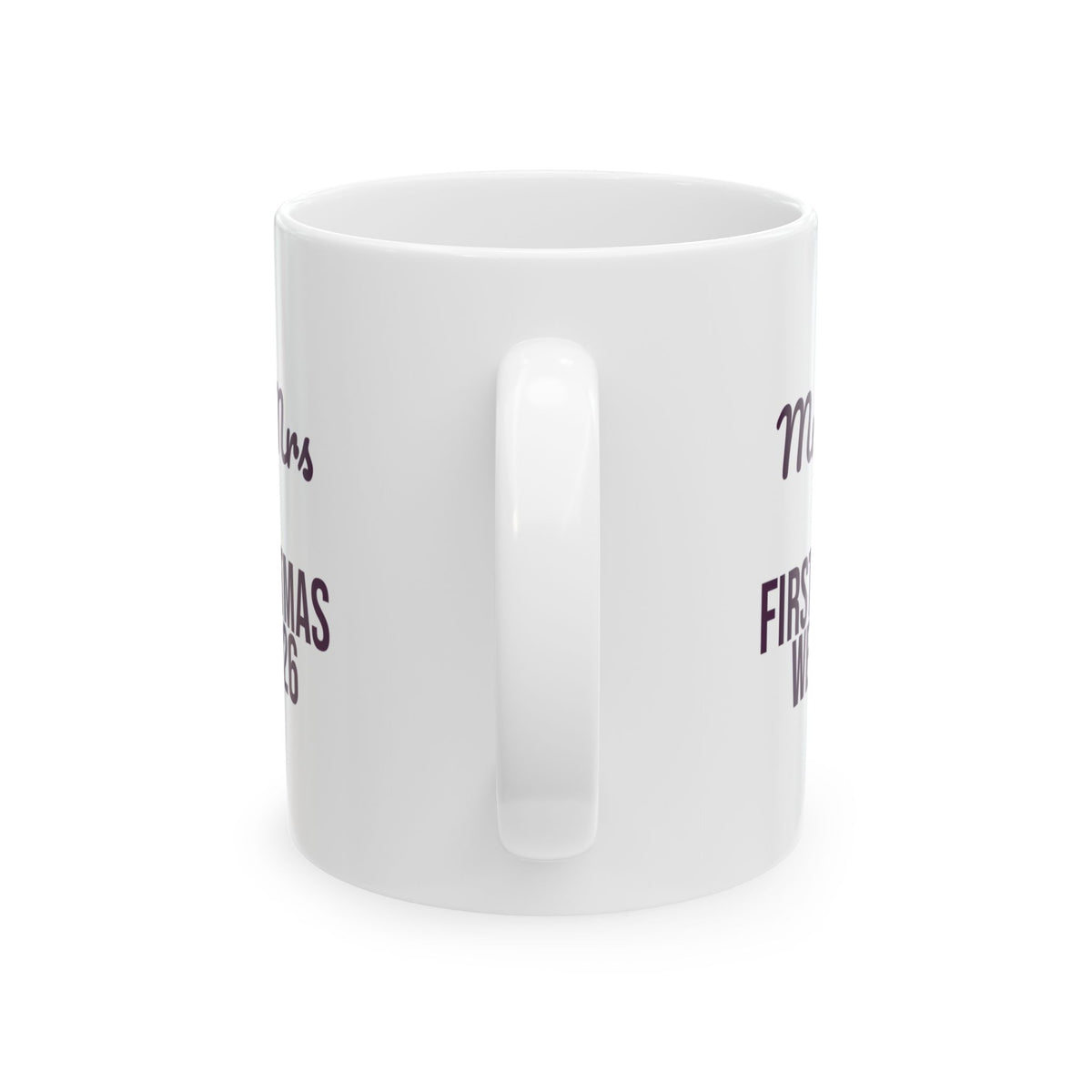 Mrs And Mrs First Christmas Wed In 2026 Coffee Mug For Brides