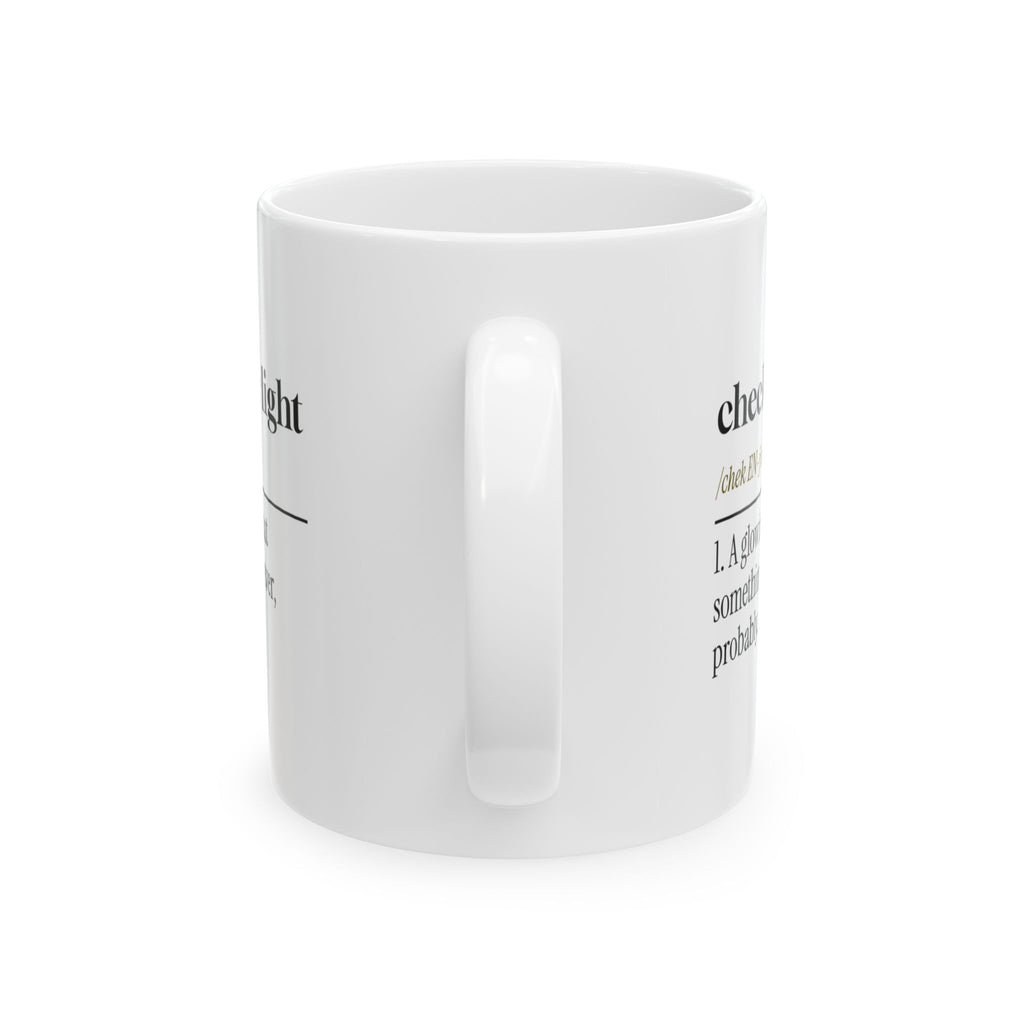 Check Engine Light Coffee Mug For Mechanics