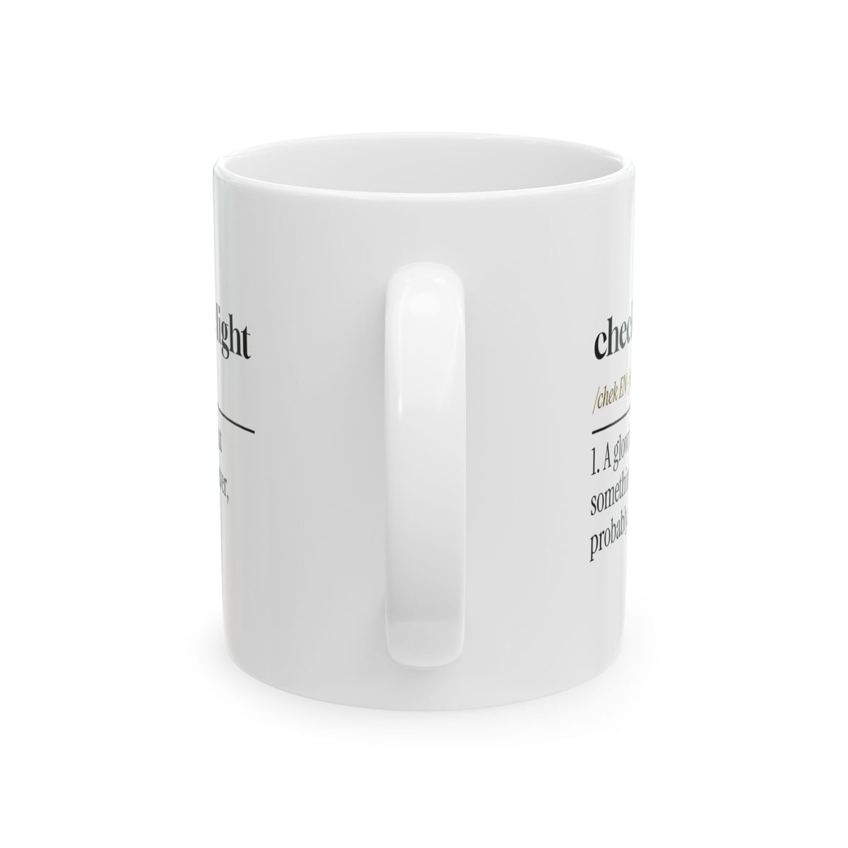 Check Engine Light Coffee Mug For Mechanics
