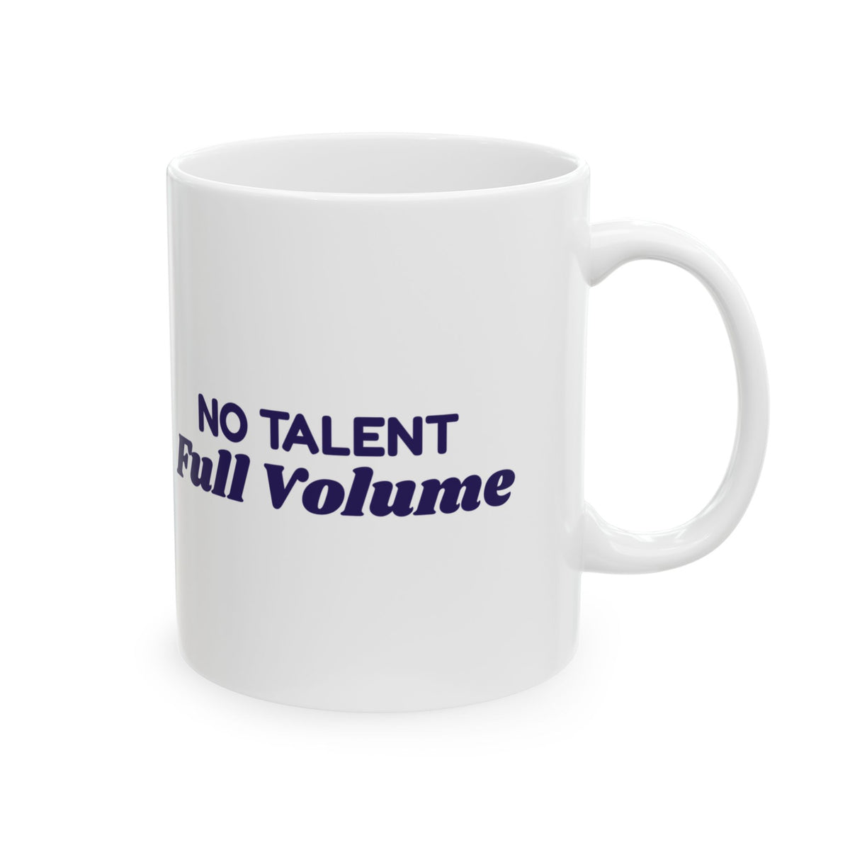 Funny Karaoke Coffee Mug No Talent Full Volume For Karaoke Lovers