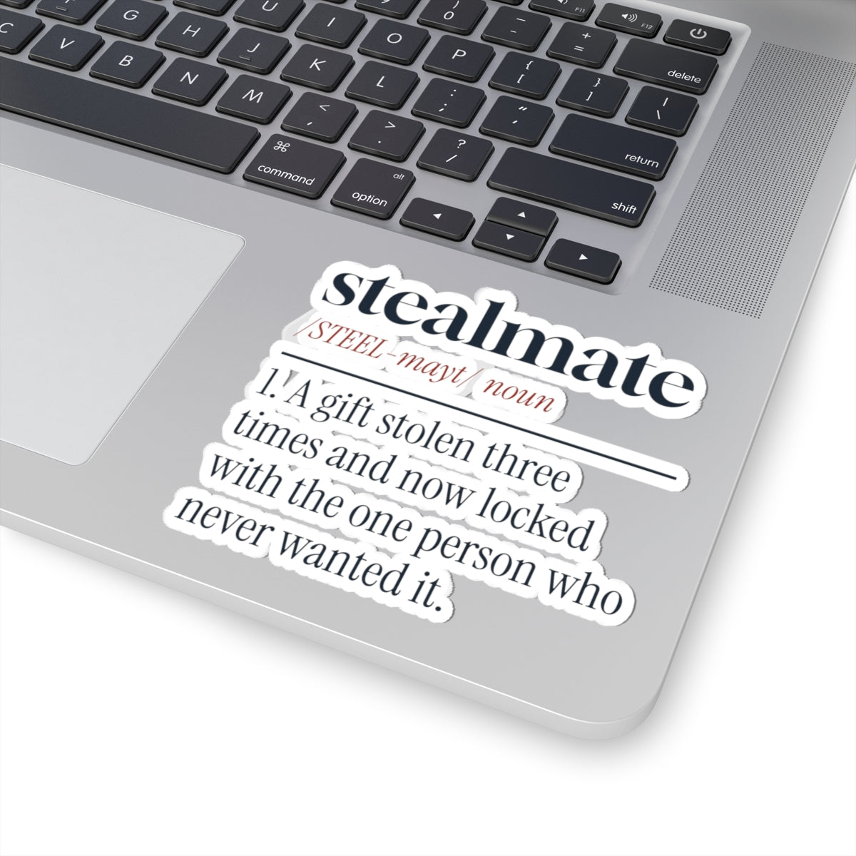 Funny White Elephant Sticker Stealmate Locked With The Wrong Person