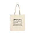 Funny Introvert Christmas Party Tote Bag Party Nutrition Facts
