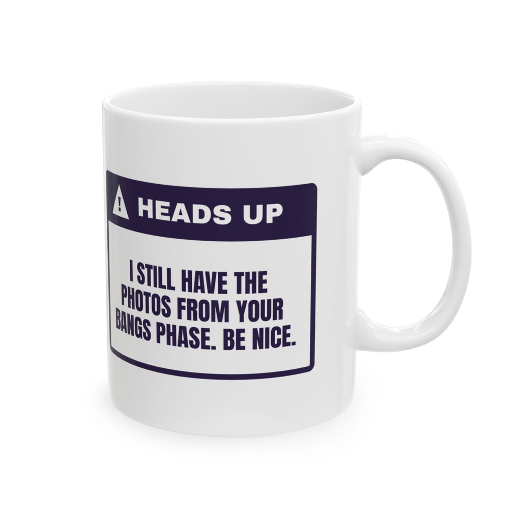 Funny Sister Mug I Still Have The Photos Warning Label Cup