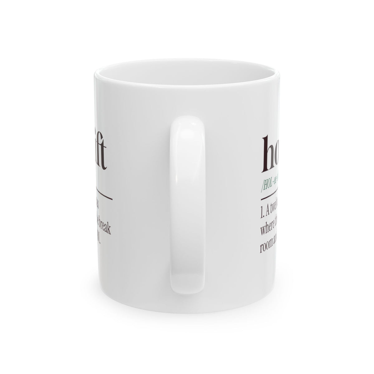 Funny Christmas Nurse Coffee Mug Holishift Definition For Nurses