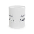 Funny Librarian Mug Started Three Books And This Tea For Librarians