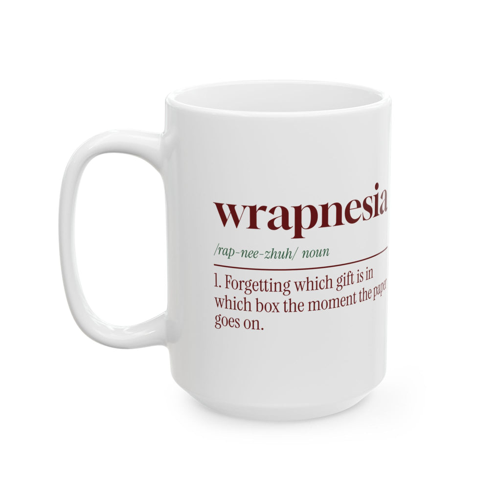 Funny Christmas Wrapping Coffee Mug Wrapnesia Dictionary Definition