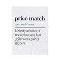 Funny Holiday Shopping Throw Blanket Price Match Definition Bargain Hunter
