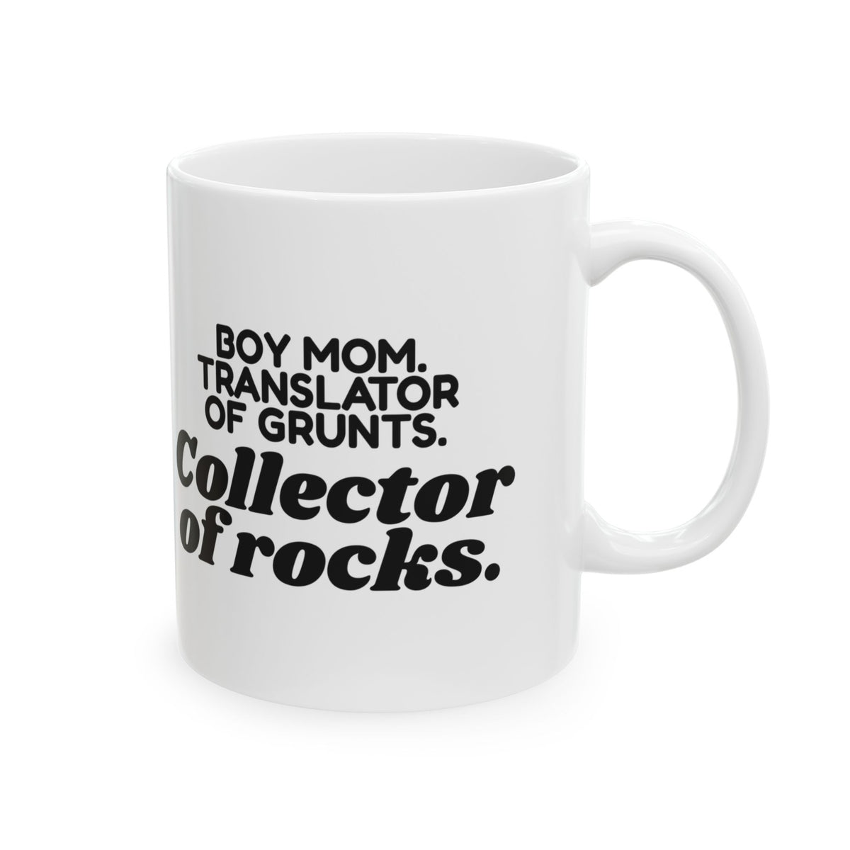 Boy Mom Coffee Mug Translator Of Grunts