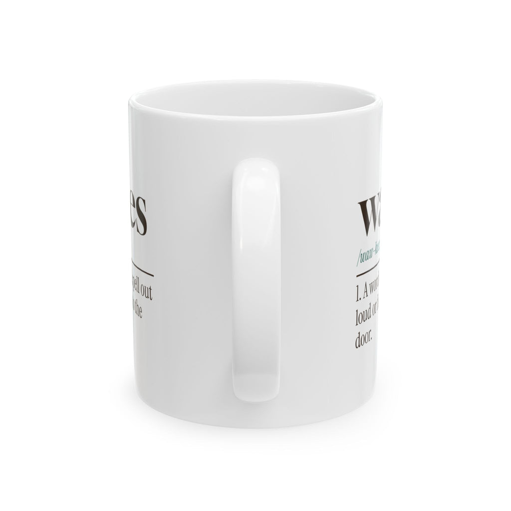 Funny Dog Dad Coffee Mug Walkies Dictionary Definition