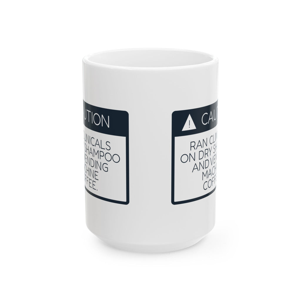 Funny Nursing Student Coffee Mug Caution Label For Nurses