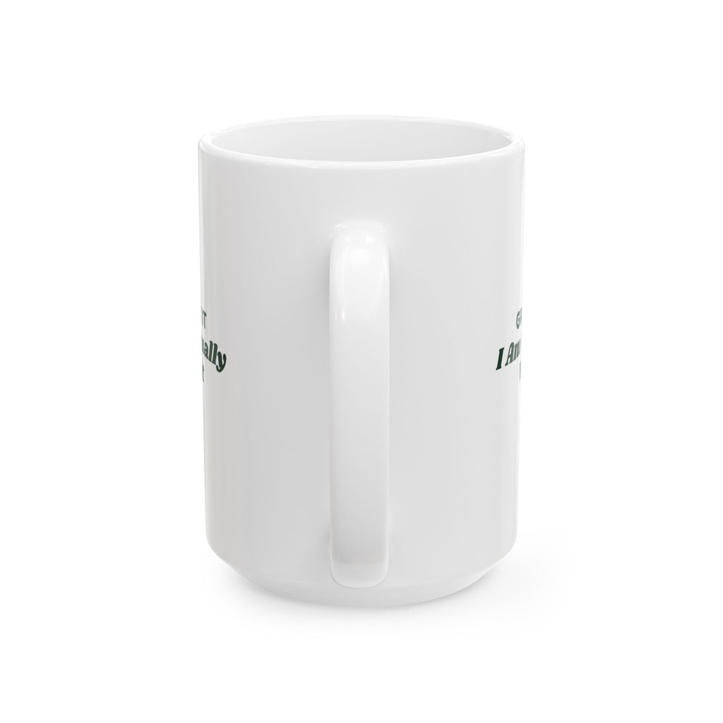 Funny Ugly Sweater Coffee Mug Grandma Knit It Contractually Wearing It