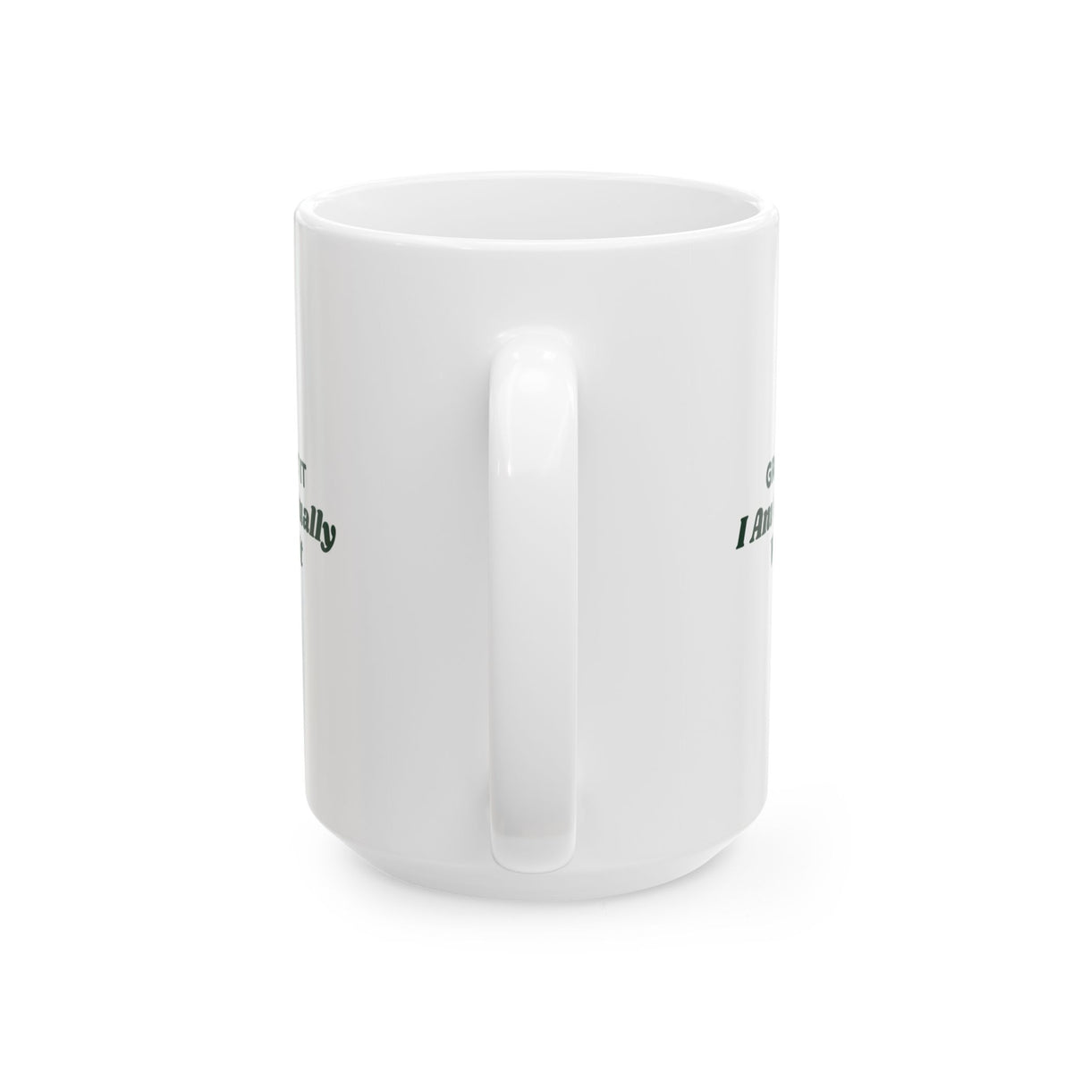 Funny Ugly Sweater Coffee Mug Grandma Knit It Contractually Wearing It