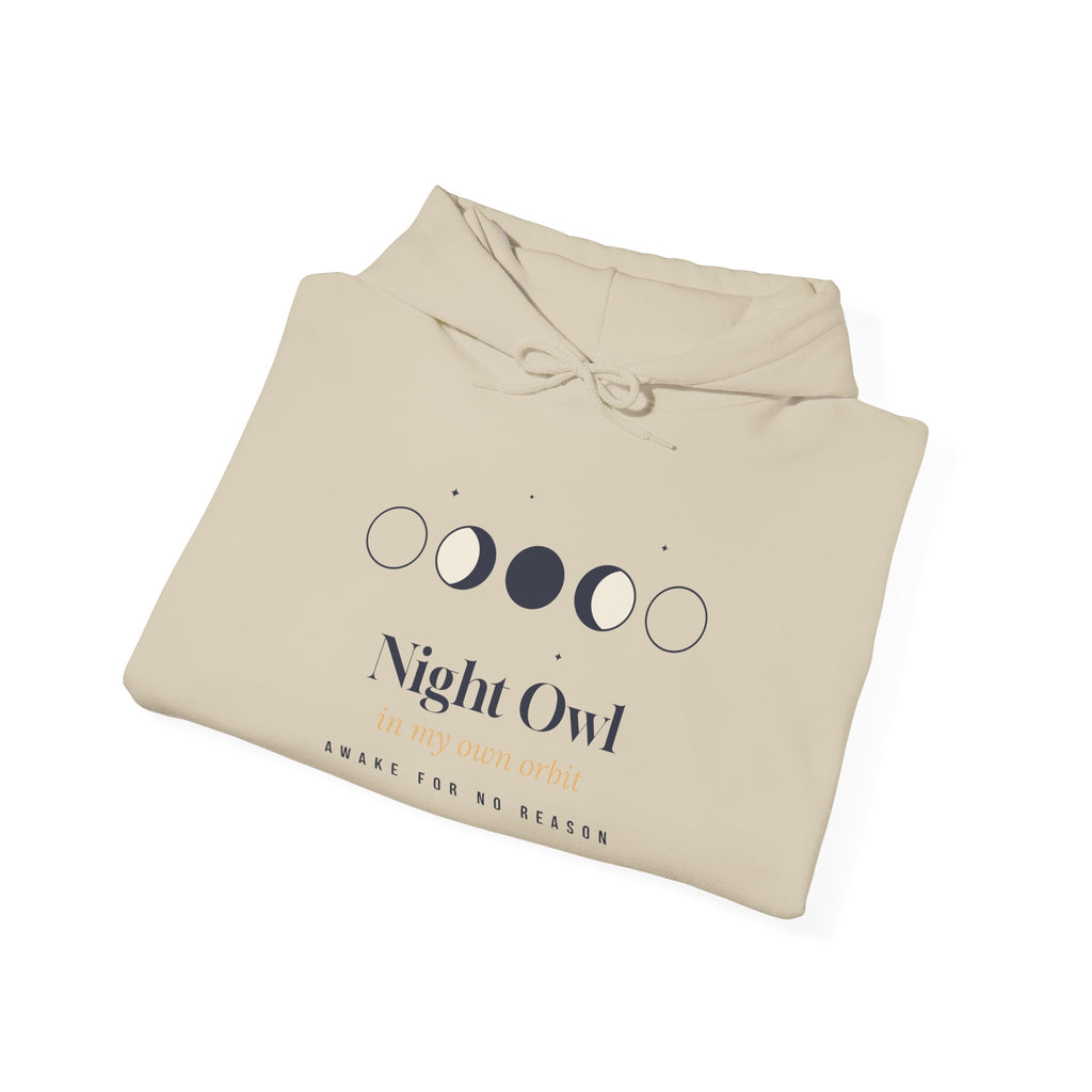 Night Owl Hoodie In My Own Orbit Moon Phases