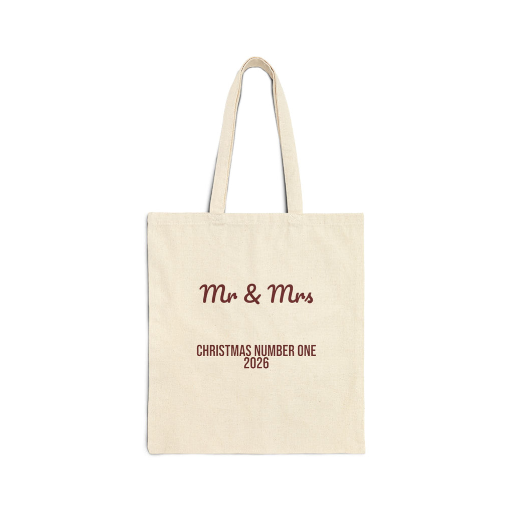 Christmas Tote Bag Mr And Mrs Christmas Number One 2026 For Newlyweds