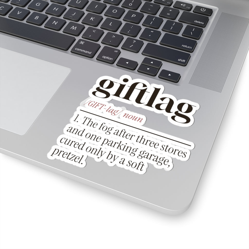 Funny Christmas Shopping Sticker Giftlag Definition For Shoppers