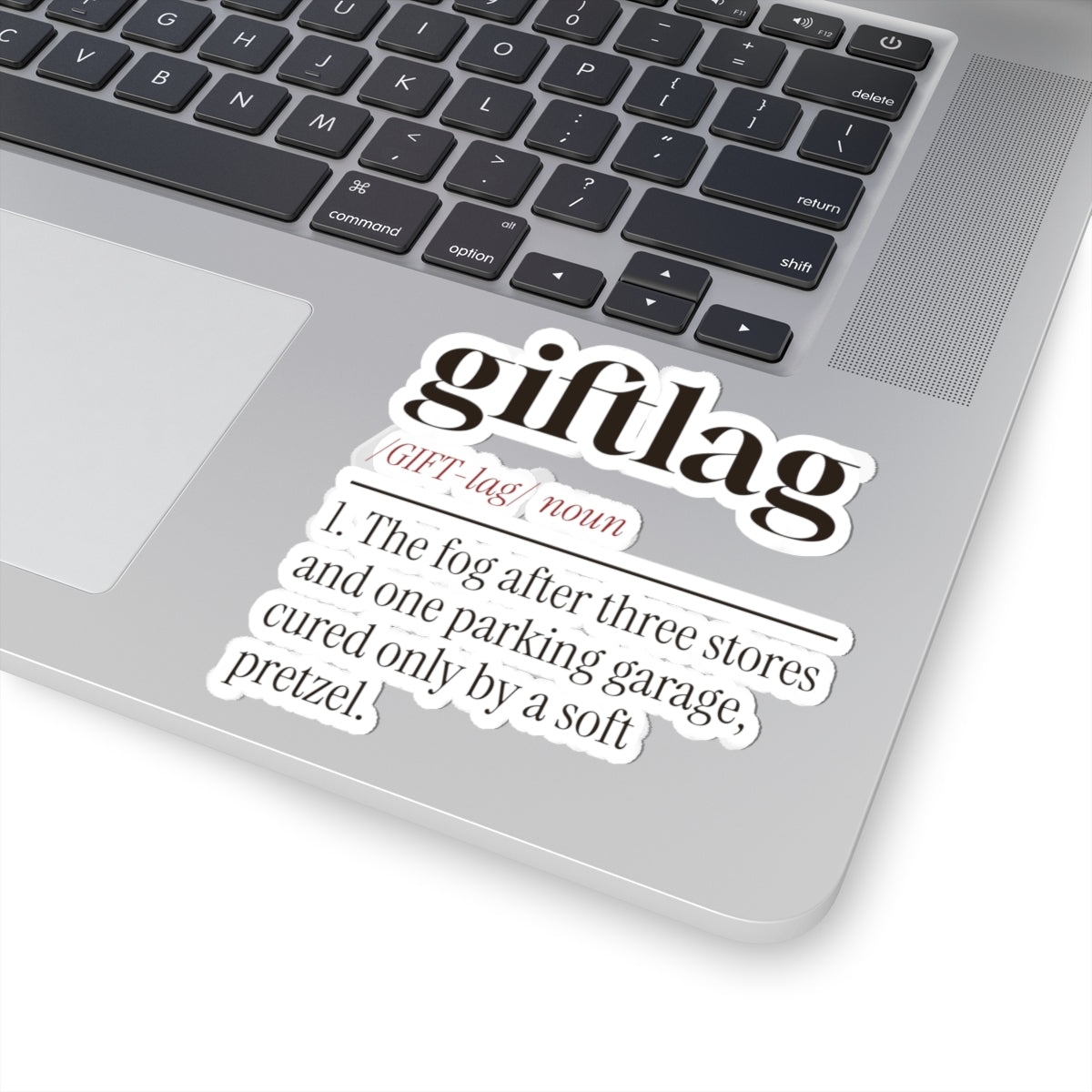 Funny Christmas Shopping Sticker Giftlag Definition For Shoppers