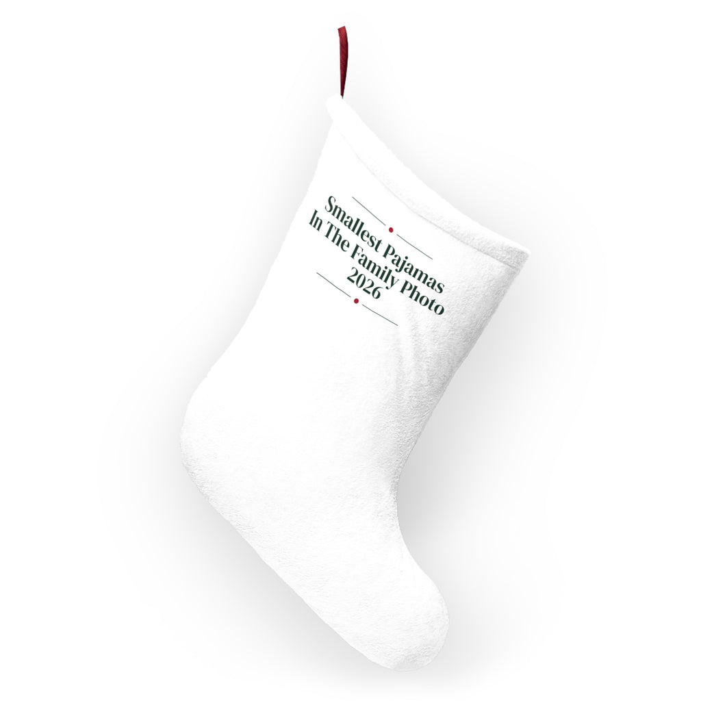 Baby's First Christmas 2026 Christmas Stocking Smallest Pajamas For New