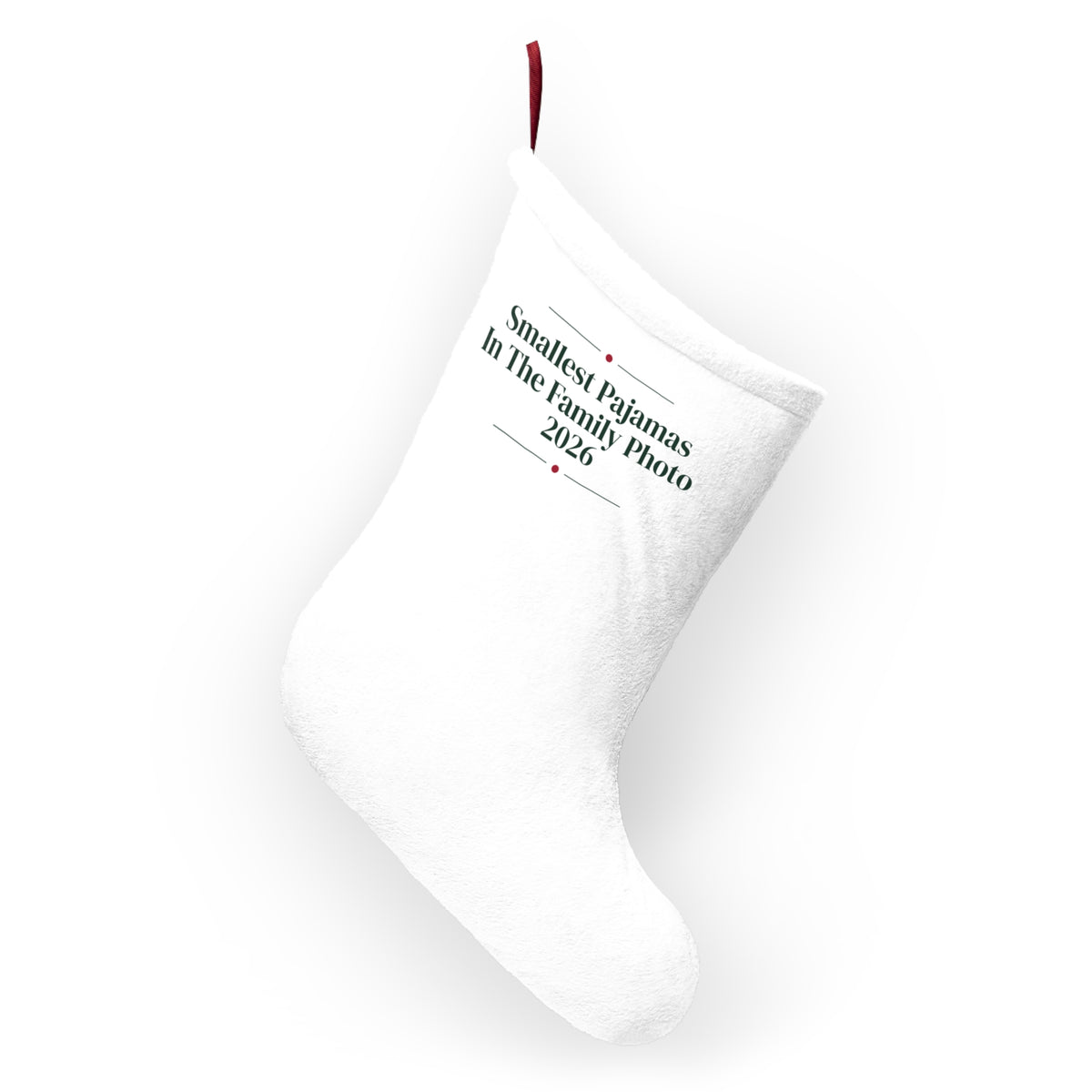 Baby's First Christmas 2026 Christmas Stocking Smallest Pajamas For New