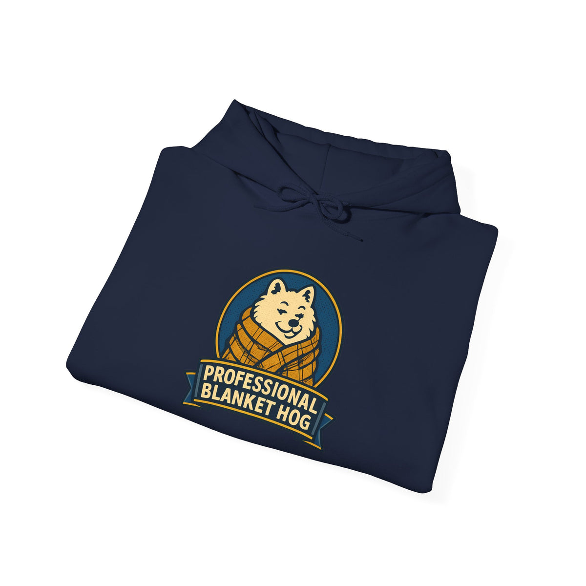 Funny Professional Blanket Hog Dog Mom Dog Dad Cozy Hoodie