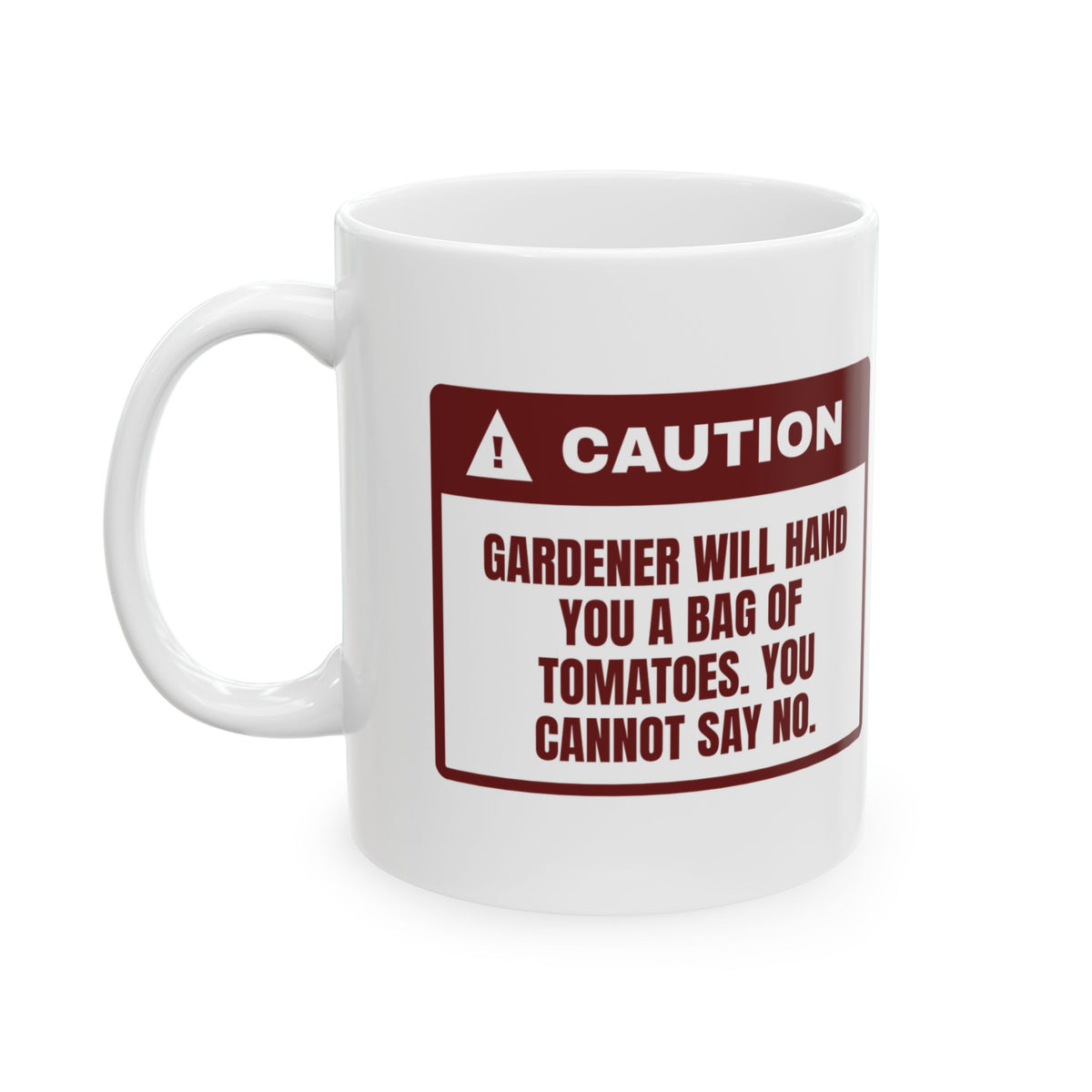 Funny Vegetable Gardener Mug You Will Leave With Tomatoes