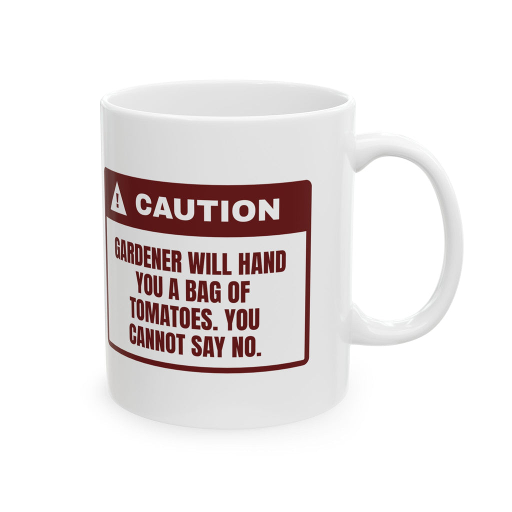 Funny Vegetable Gardener Mug You Will Leave With Tomatoes
