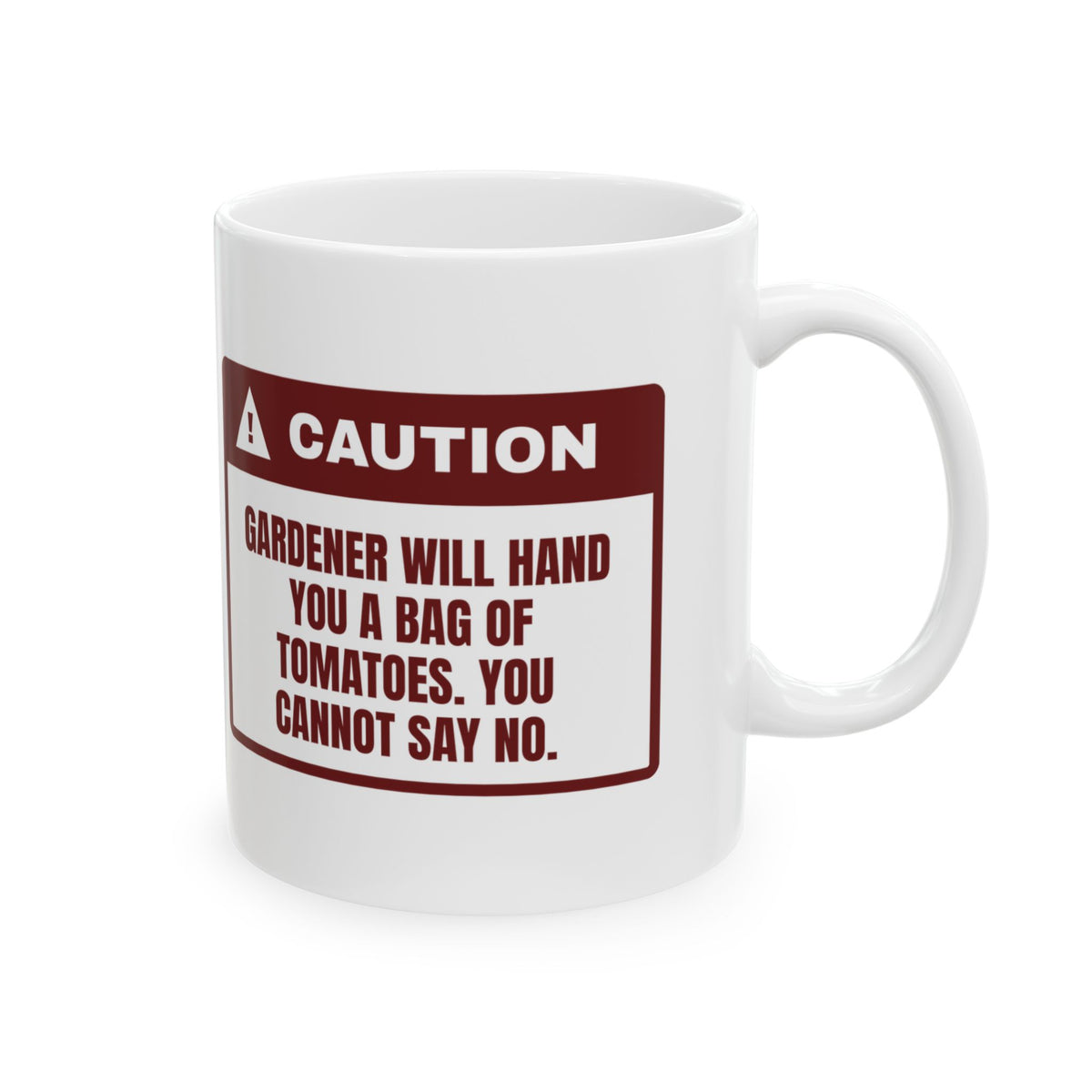 Funny Vegetable Gardener Mug You Will Leave With Tomatoes