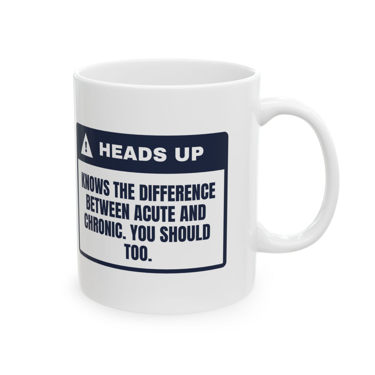 Medical Coder Coffee Mug Knows Acute From Chronic