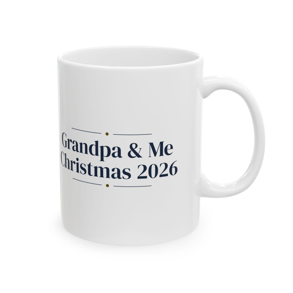Christmas Coffee Mug For Grandpa Grandpa And Me 2026