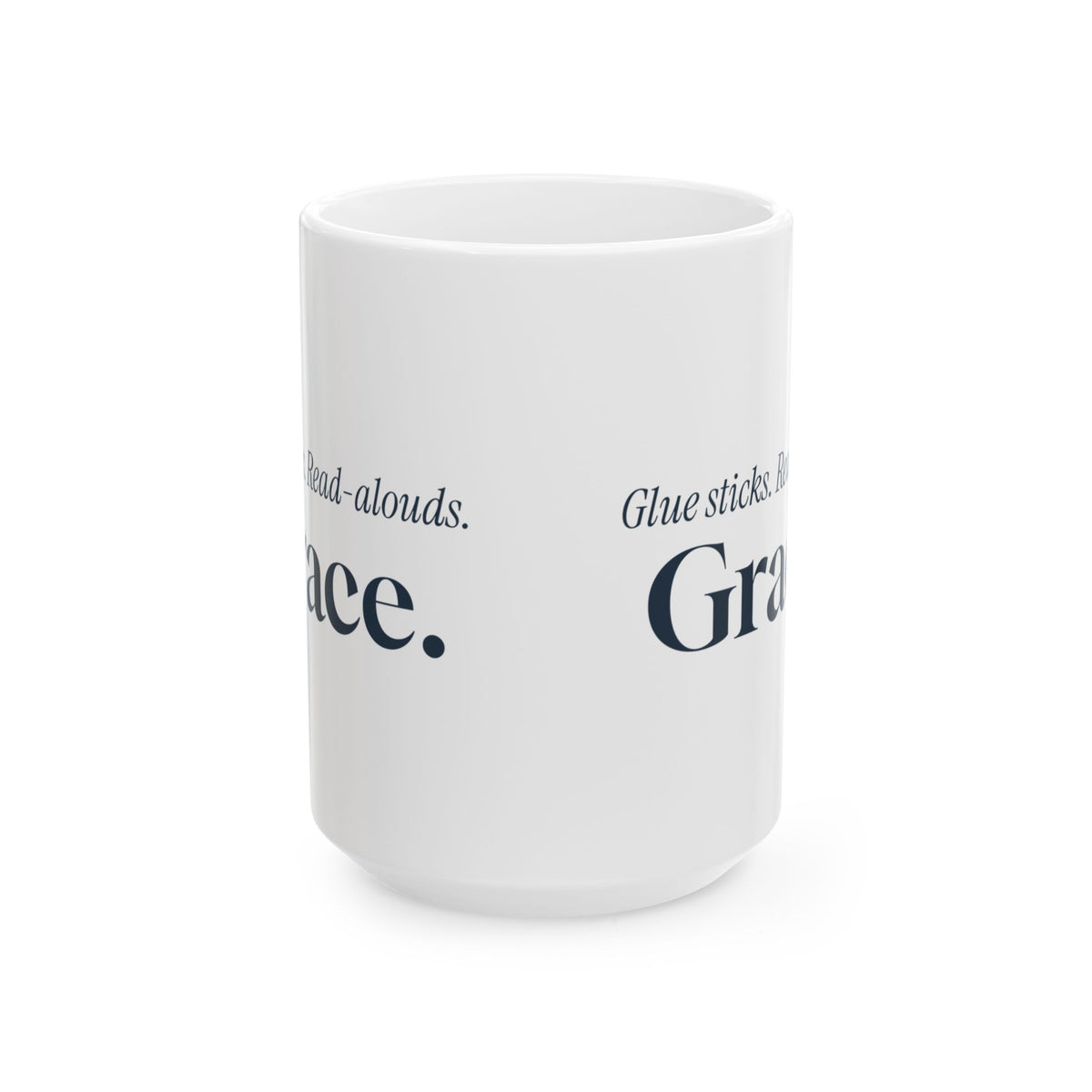 Funny Teacher Coffee Mug Glue Sticks Read Alouds Grace