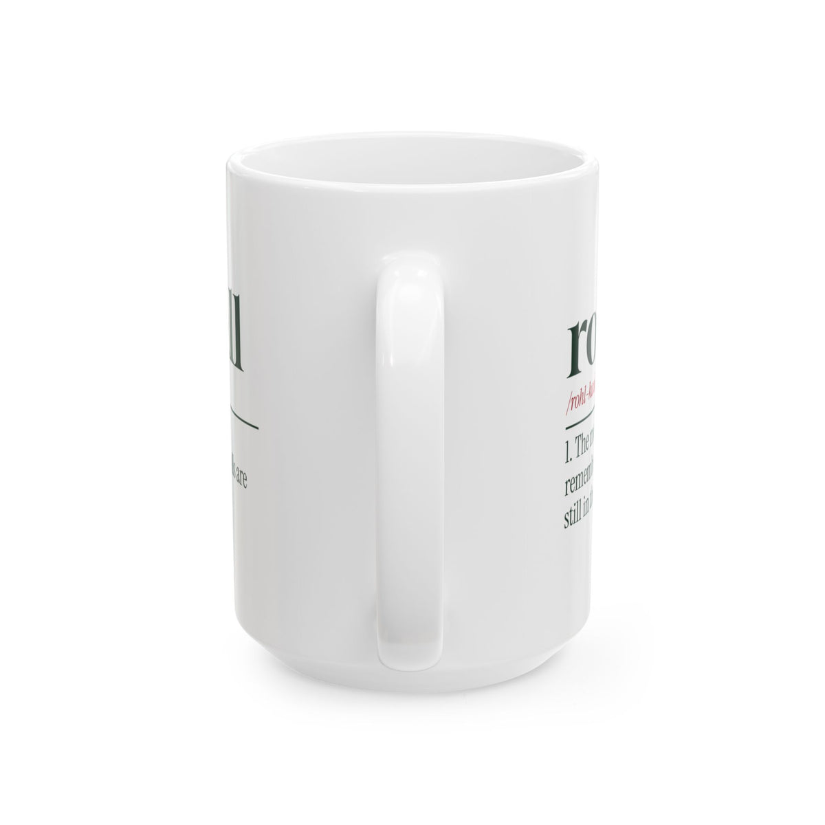 Funny Christmas Coffee Mug Rollcall Dinner Rolls Definition For Hosts
