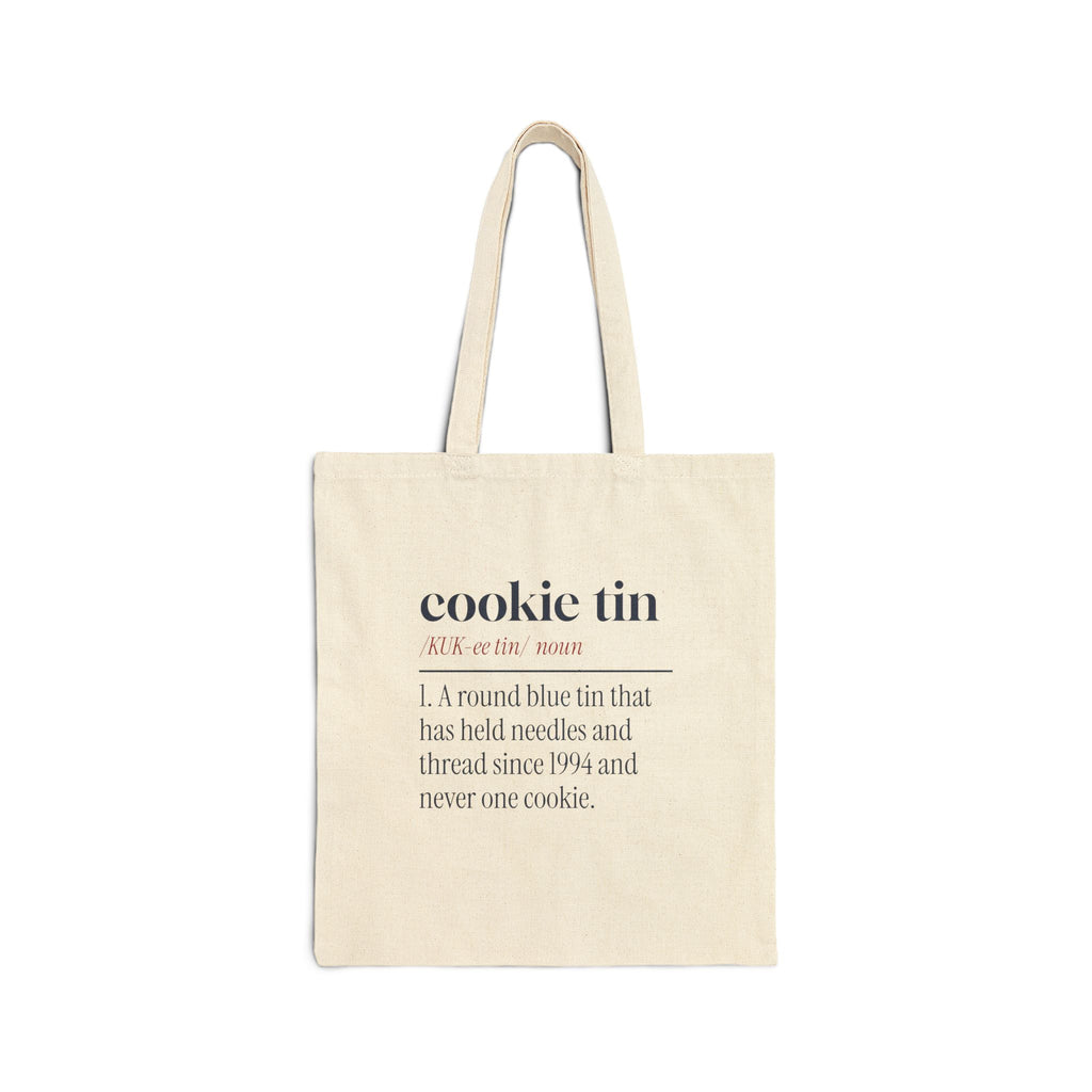 Funny Christmas Tote Bag Cookie Tin Definition For Mom And Grandma
