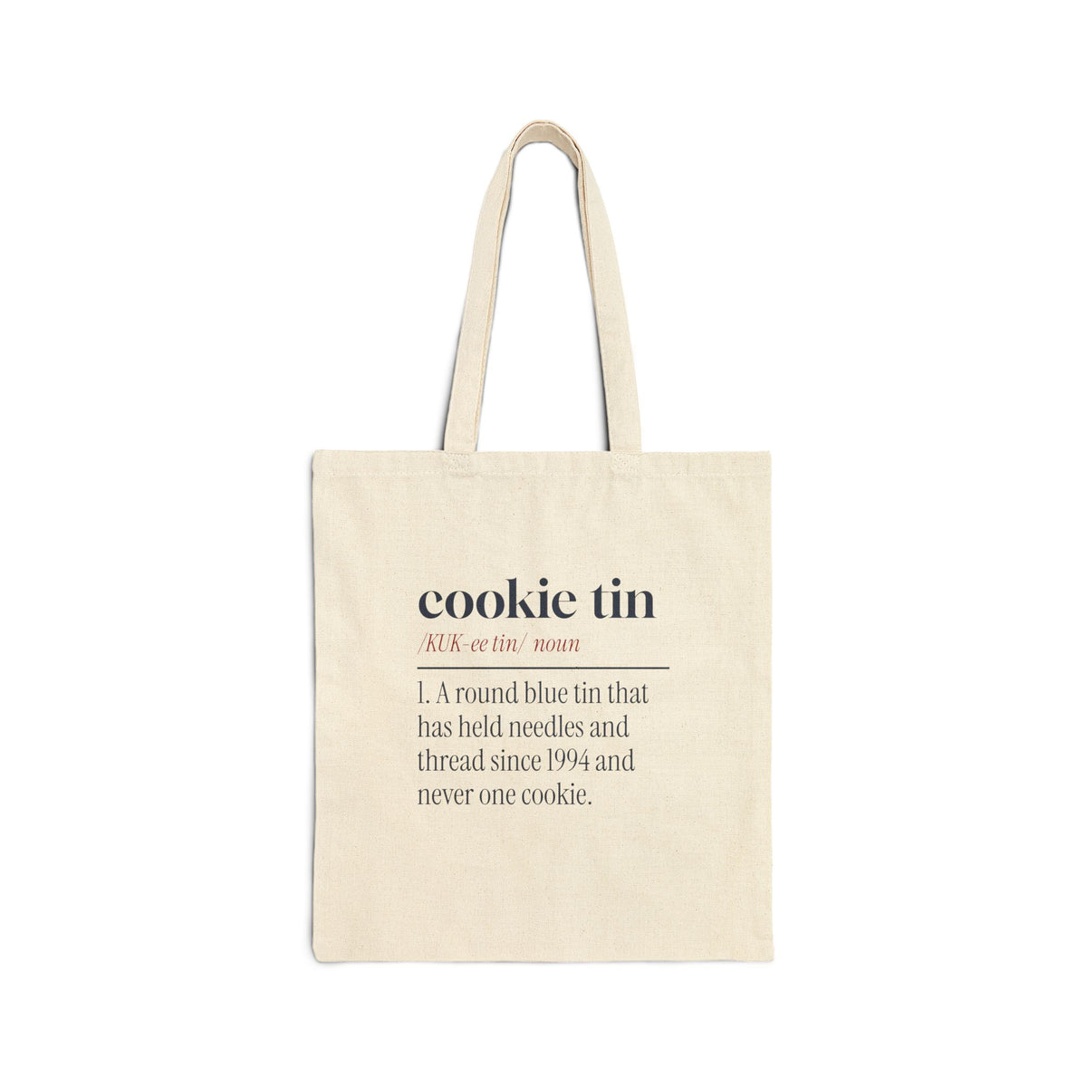 Funny Christmas Tote Bag Cookie Tin Definition For Mom And Grandma
