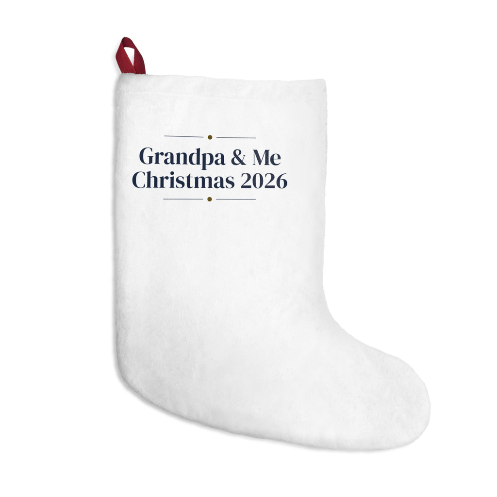 Christmas Stocking For Grandpa Grandpa And Me 2026