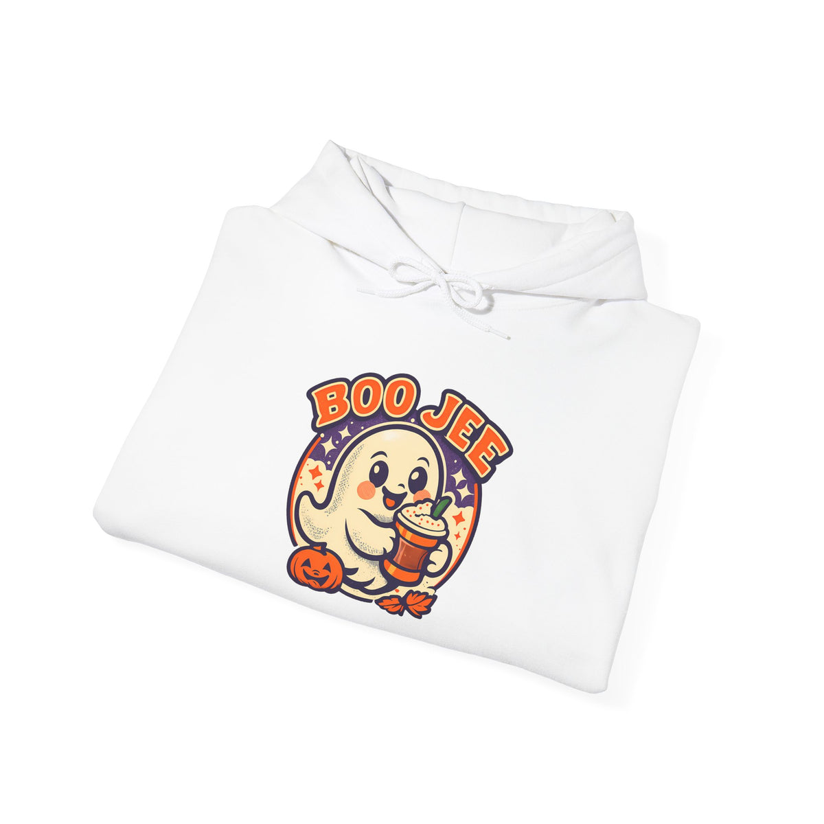 Boo Jee Funny Ghost Pumpkin Spice Hoodie