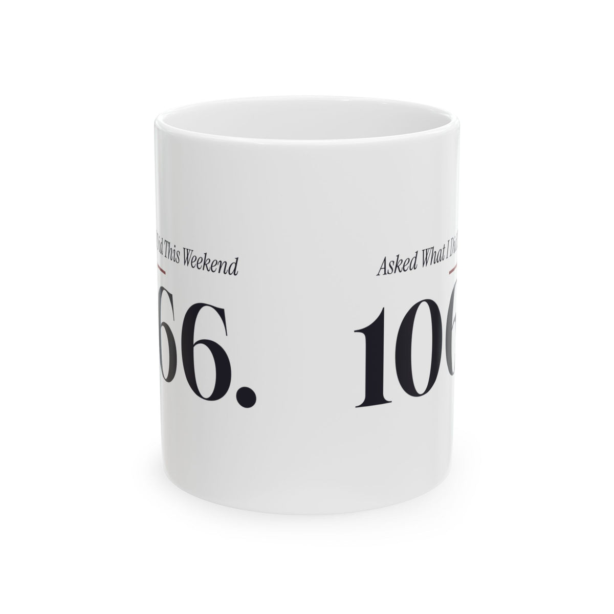 Funny History Teacher Coffee Mug Asked What I Did This Weekend 1066