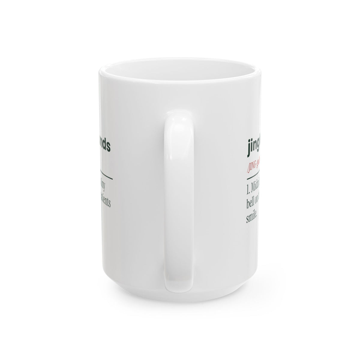 Christmas Nurse Coffee Mug Jingle Bell Rounds Dictionary For Nurses