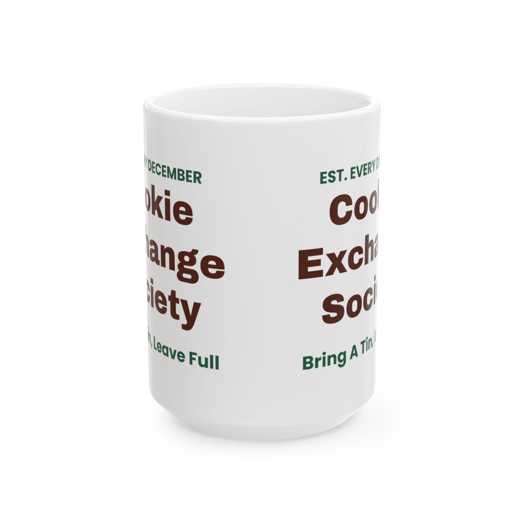 Christmas Cookie Coffee Mug Cookie Exchange Society Bring A Tin