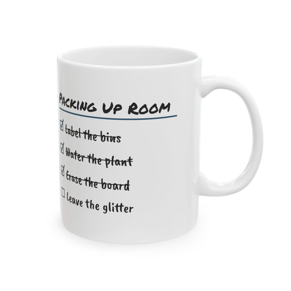 Funny Packing Up Classroom Coffee Mug For Teachers