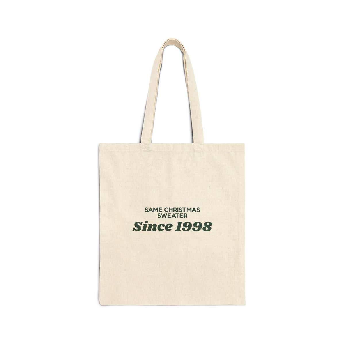 Funny Christmas Dad Tote Bag Same Christmas Sweater Since 1998