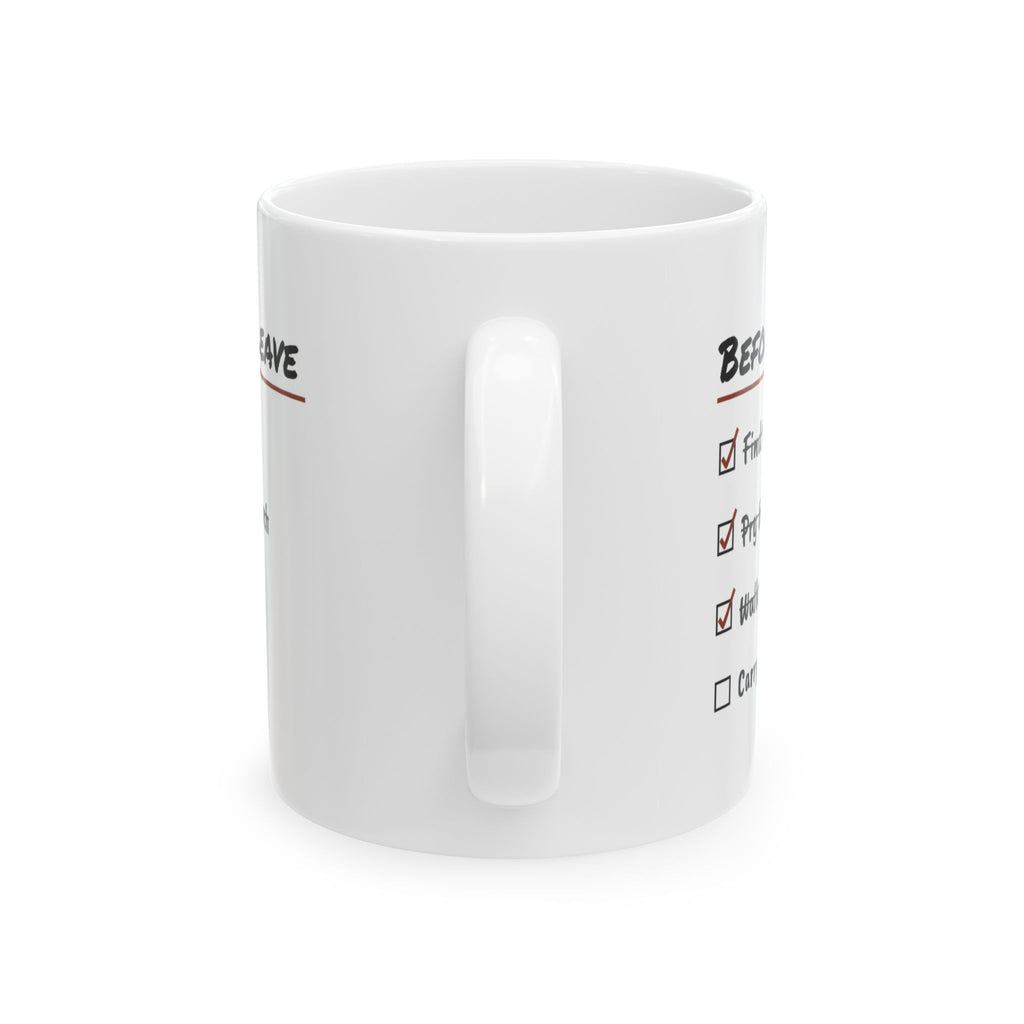 French Bulldog Coffee Mug Walk Ten Feet Carry Home