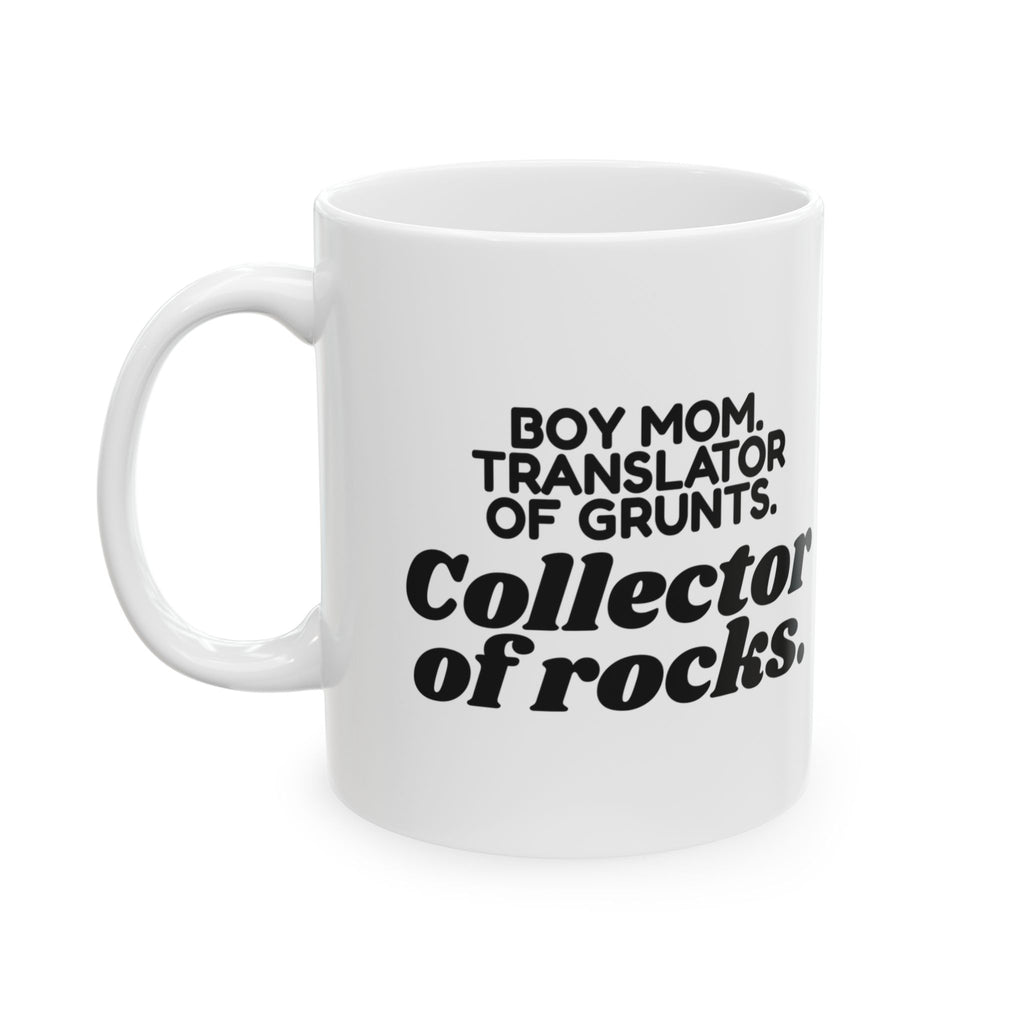 Boy Mom Coffee Mug Translator Of Grunts