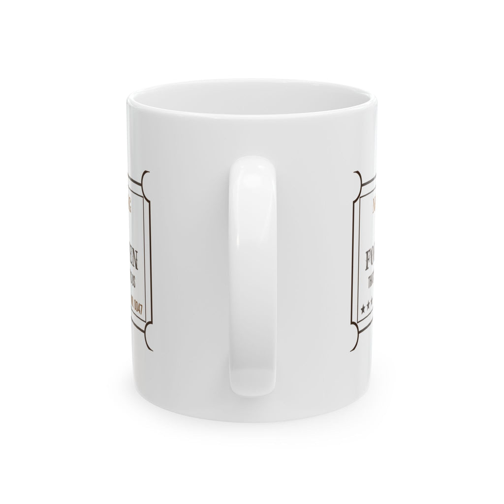 Funny Taco Coffee Mug Order Forty-Seven Now Serving Ticket