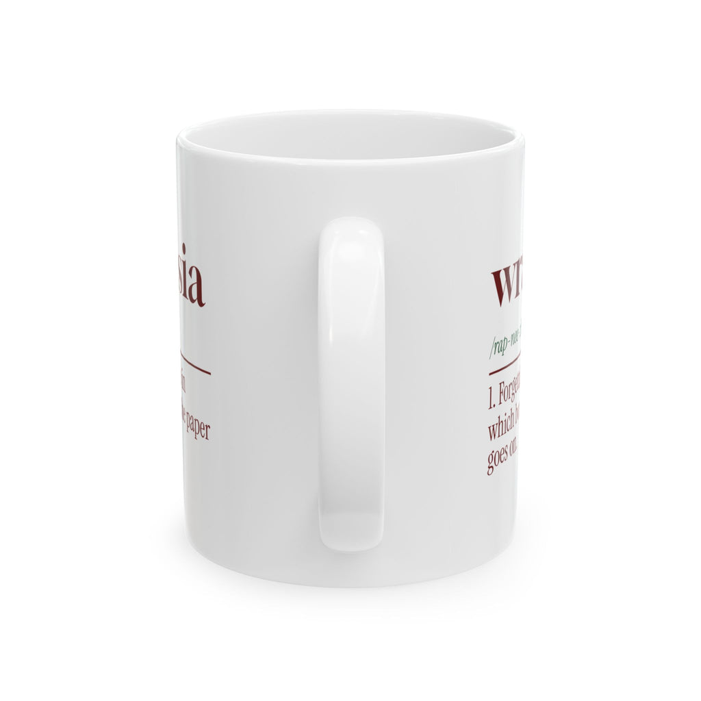 Funny Christmas Wrapping Coffee Mug Wrapnesia Dictionary Definition