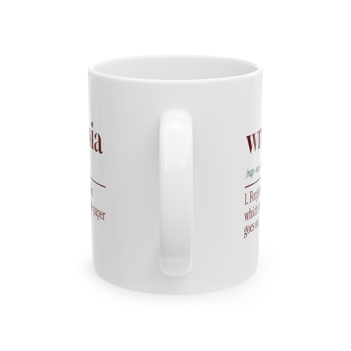Funny Christmas Wrapping Coffee Mug Wrapnesia Dictionary Definition