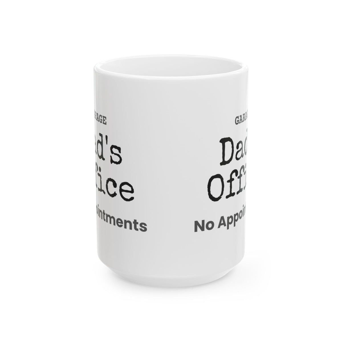 Funny Garage Dad Coffee Mug Dad's Office Sign For Dad