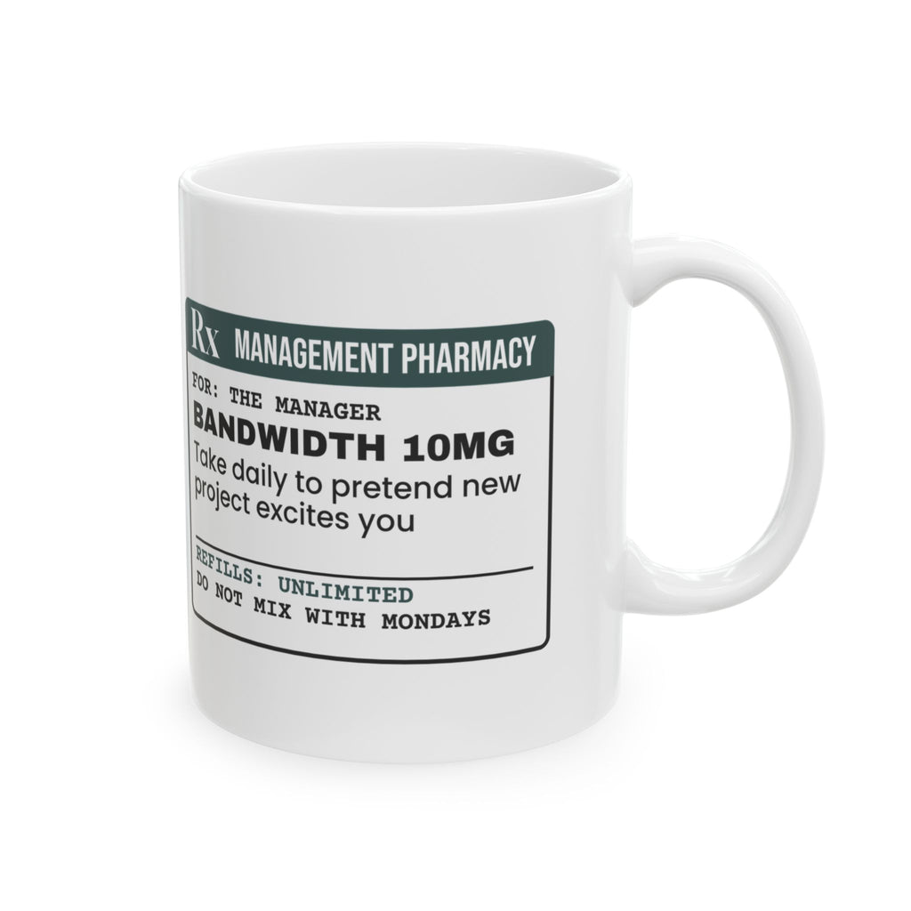 Bandwidth 10mg Coffee Mug For Boss